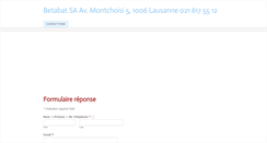 Desktop Screenshot of betabat.ch